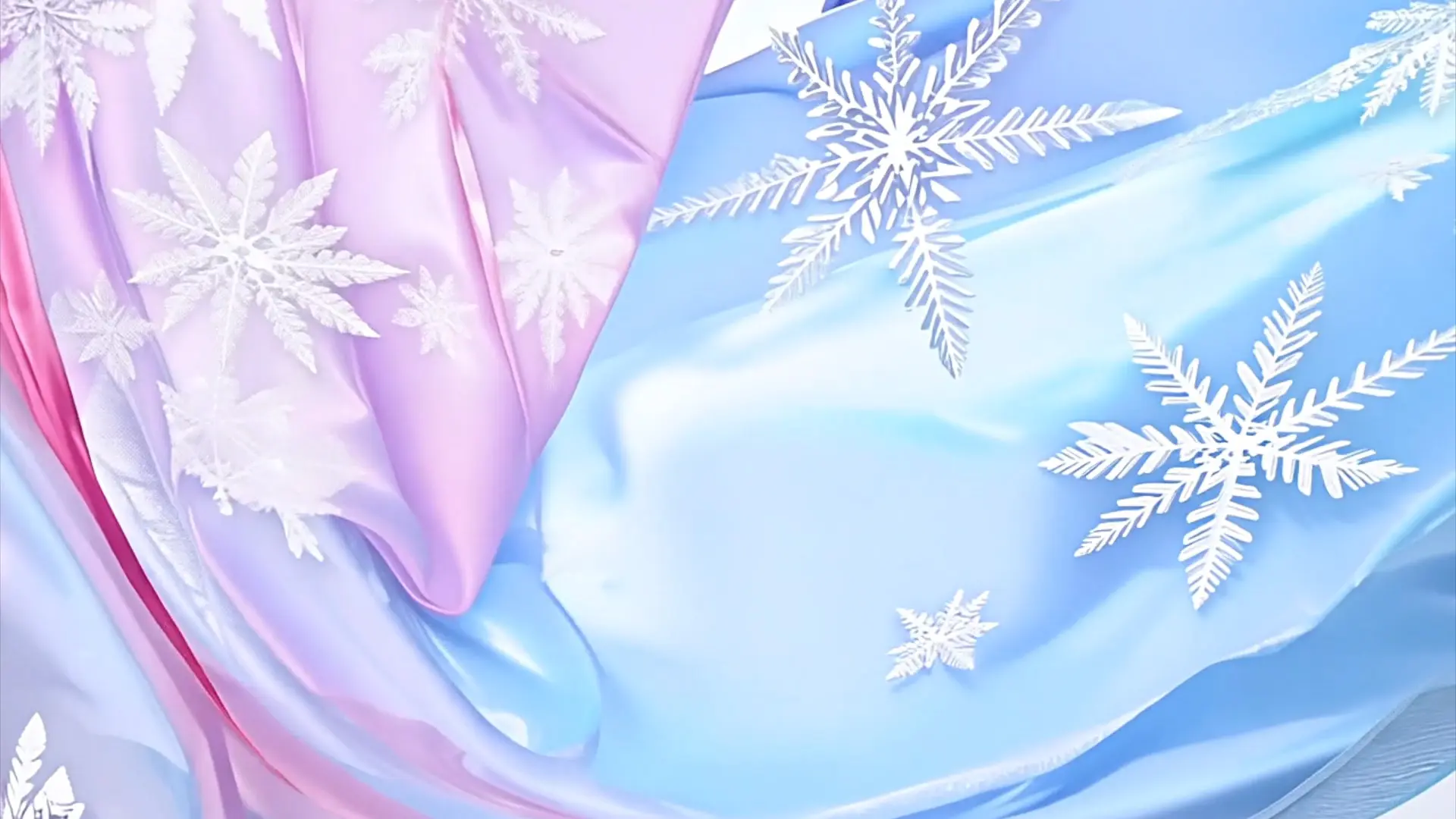 Christmas Snowflake Motion Background for Video Projects